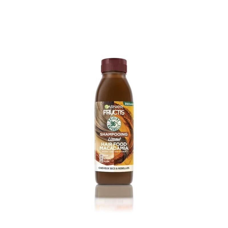 Shampooing Hair Food Fructis GARNIER Lissant macadamia - 350 ml