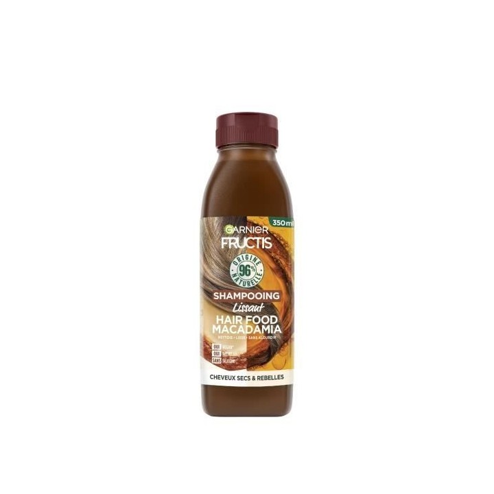 Shampooing Hair Food Fructis GARNIER Lissant macadamia - 350 ml