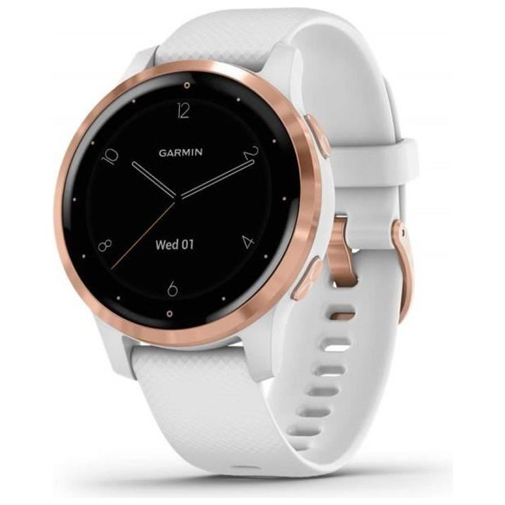 Garmin vivoactive 4S - Montre connectée GPS multisports - Rose Gold W