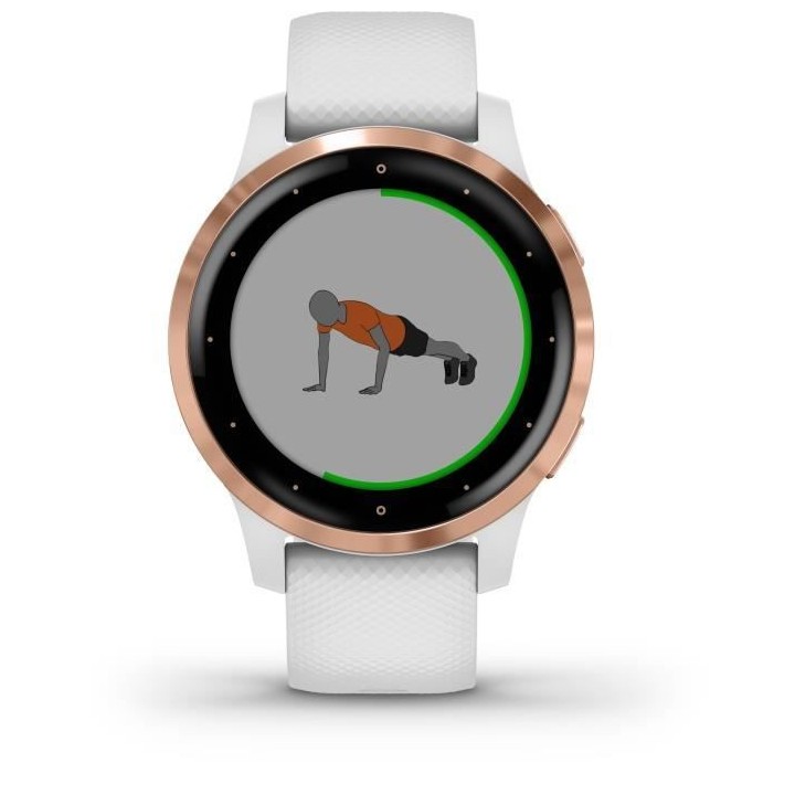 Garmin vivoactive 4S - Montre connectée GPS multisports - Rose Gold W