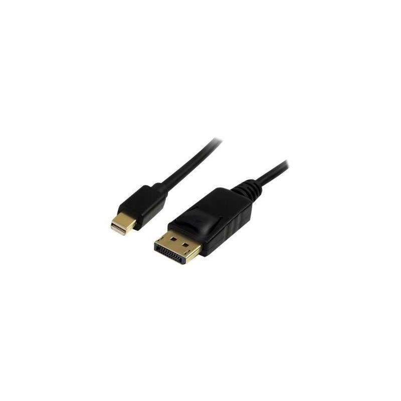 Câble Mini DisplayPort vers DisplayPort 1.2 de 1 m - Cordon Mini DP vers DP 4K - M/M - MDP2DPMM1M