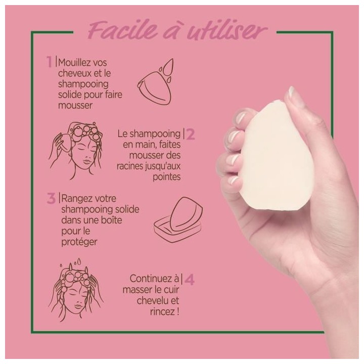 Shampooing Solide Douceur Délicatesse d'Avoine Ultra Doux GARNIER - 6