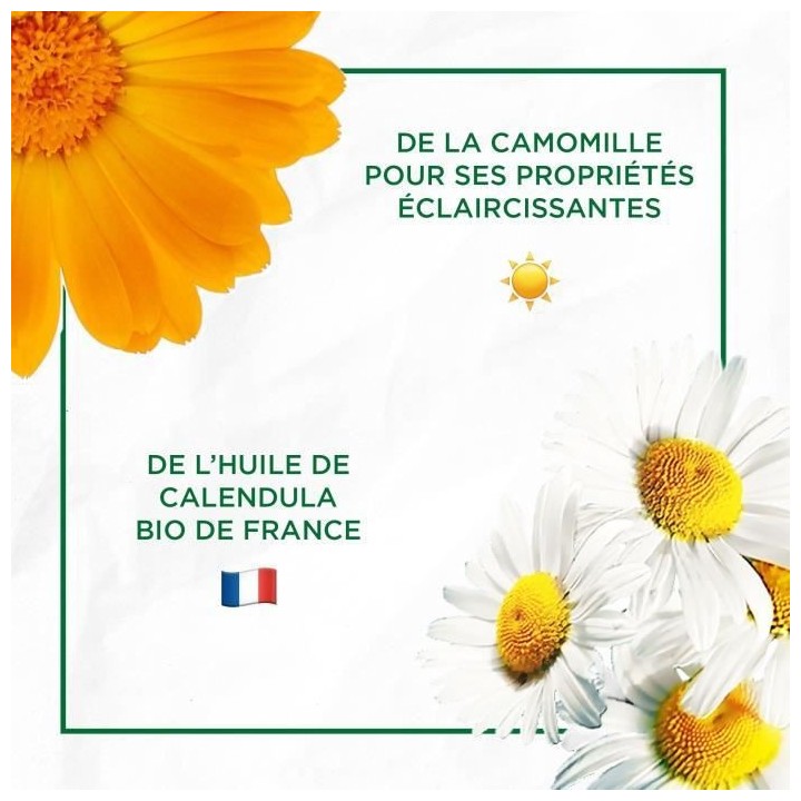 Shampooing Solide Illuminant Ultra Doux GARNIER Camomille - 60 g