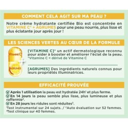 Creme hydratante GARNIER Bio Eclat quotidien Vitamine C - 50 ml