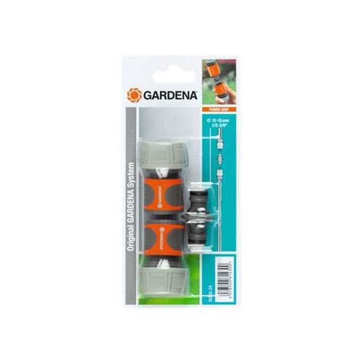 GARDENA Nécessaire d'arrosage – Adapté tuyau Ø19mm – Fixation e
