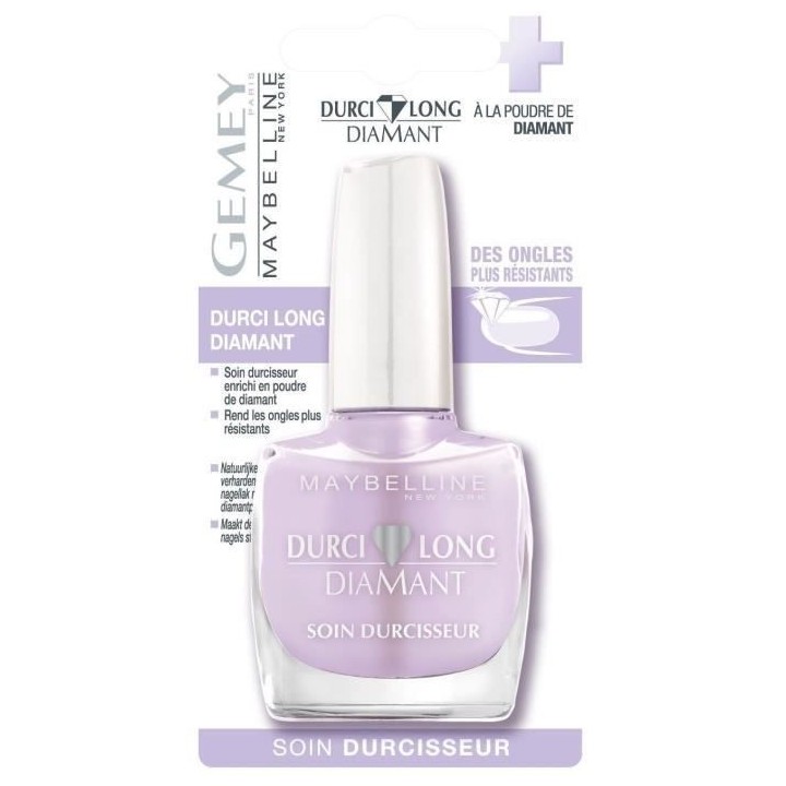 Soin Durcisseur Gemey MAYBELLINE NEW YORK Durci Long Diamant - 10 ml