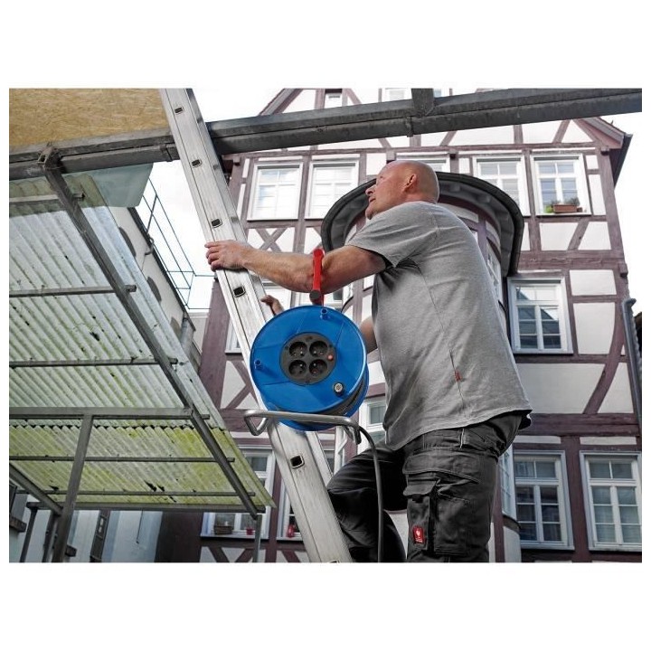 Brennenstuhl Enrouleur de câble Standard S 25m (Cablepilot), Fabricat