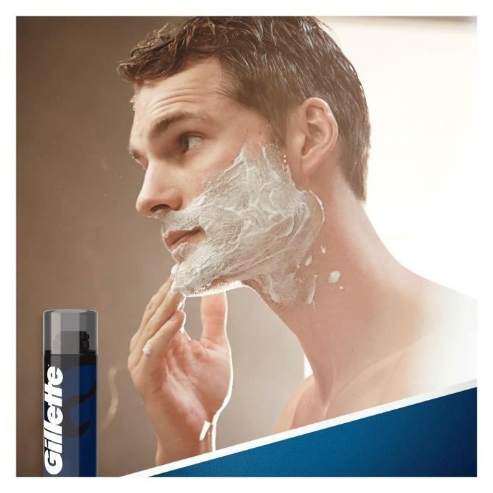 GILLETTE Gel a raser Peaux Normales pour homme - 200 ml