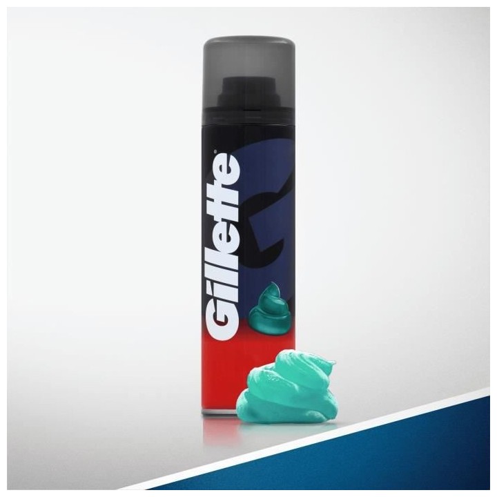 GILLETTE Gel a raser Peaux Normales pour homme - 200 ml
