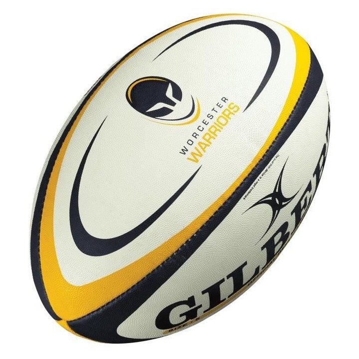GILBERT Ballon de rugby Replica Worcester T4