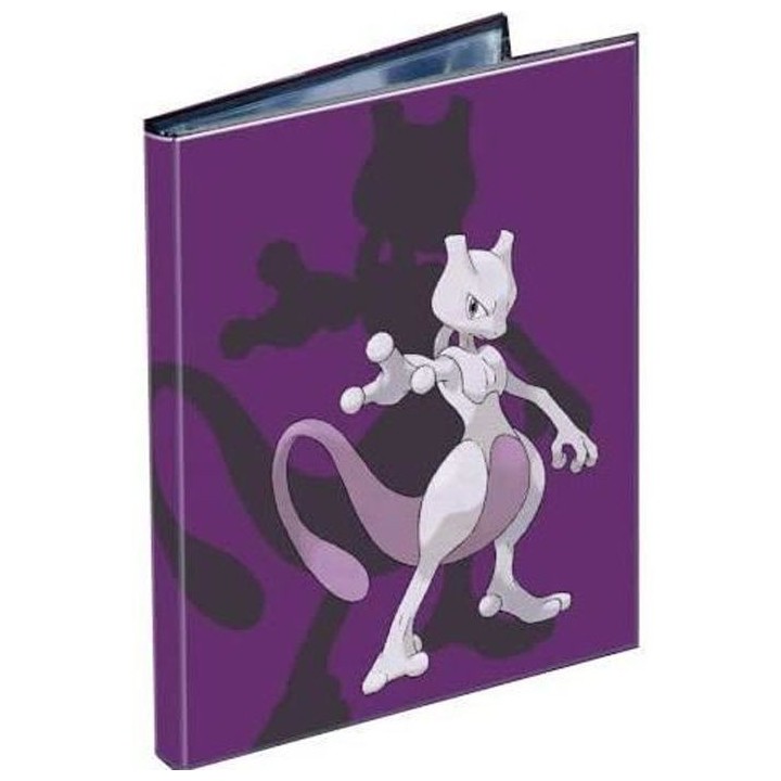 ASMODEE - Pokémon : Portfolio Mewtwo 80 cartes - Jeu de Cartes a Coll