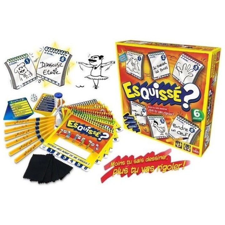 Goliath - Esquissé 6 joueurs - Jeu d'ambiance