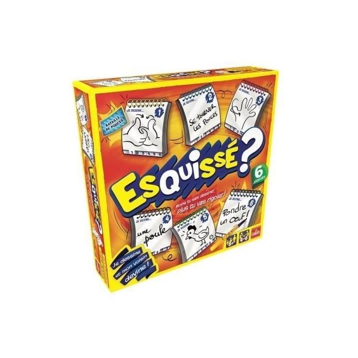 Goliath - Esquissé 6 joueurs - Jeu d'ambiance