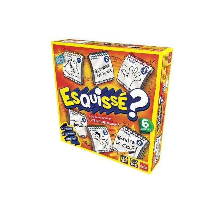 Goliath - Esquissé 6 joueurs - Jeu d'ambiance