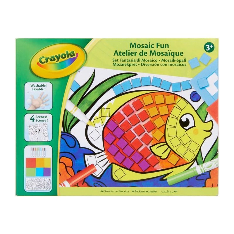 Crayola - Atelier de Mosaique - Activités pour les enfants