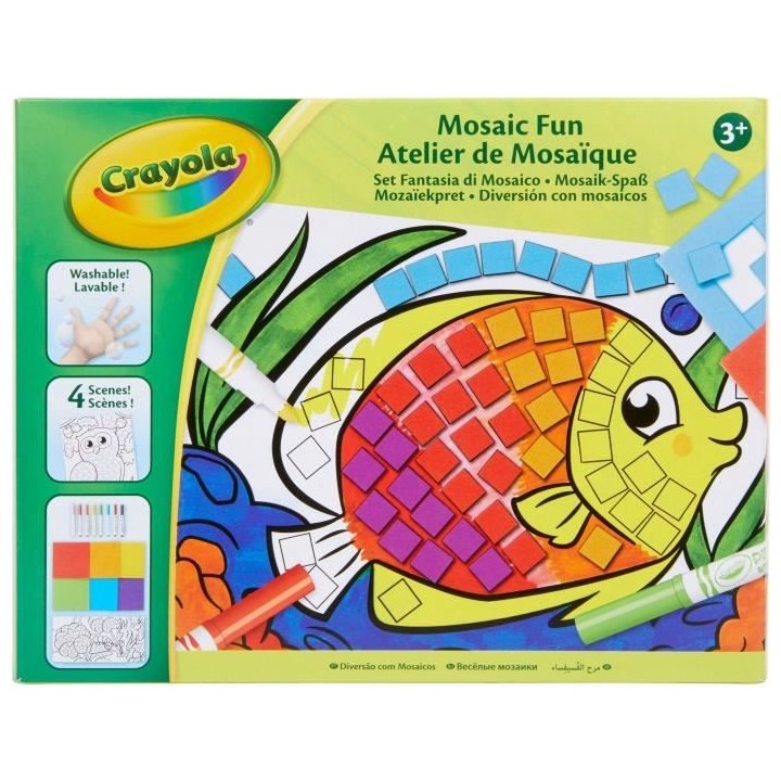 Crayola - Atelier de Mosaique - Activités pour les enfants