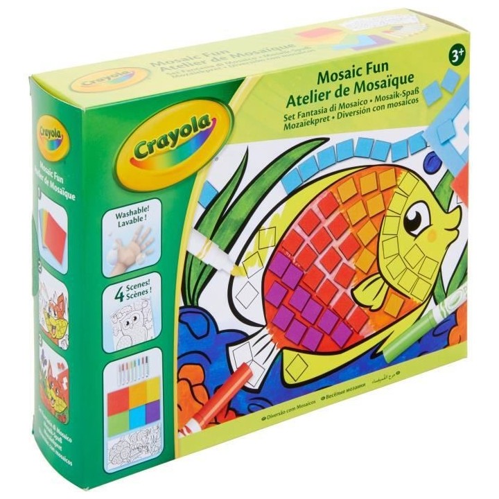 Crayola - Atelier de Mosaique - Activités pour les enfants