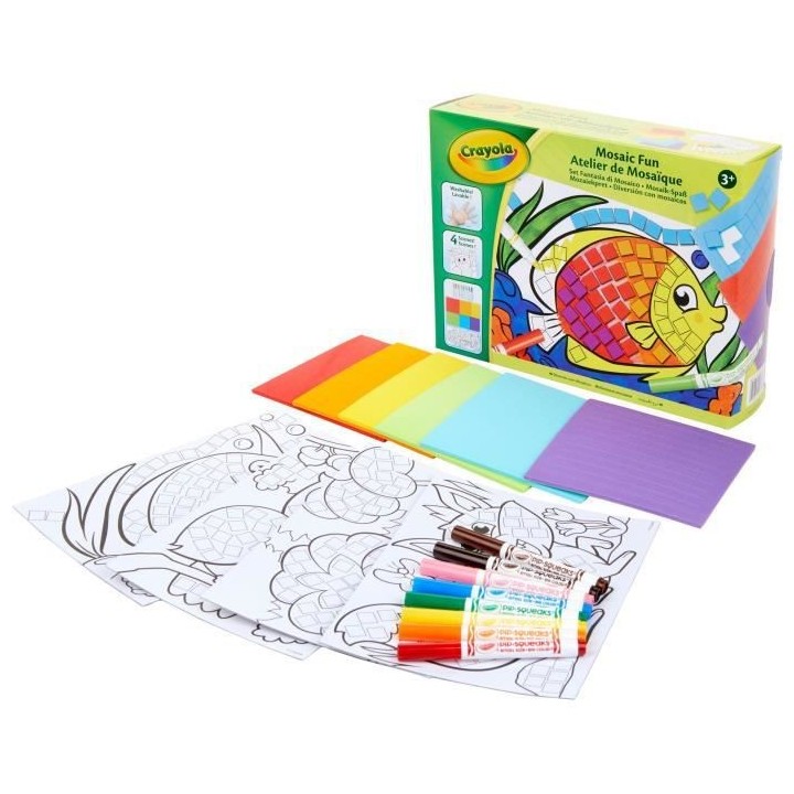 Crayola - Atelier de Mosaique - Activités pour les enfants