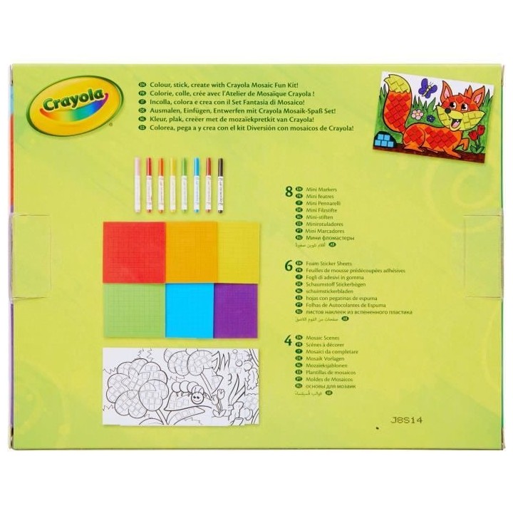 Crayola - Atelier de Mosaique - Activités pour les enfants