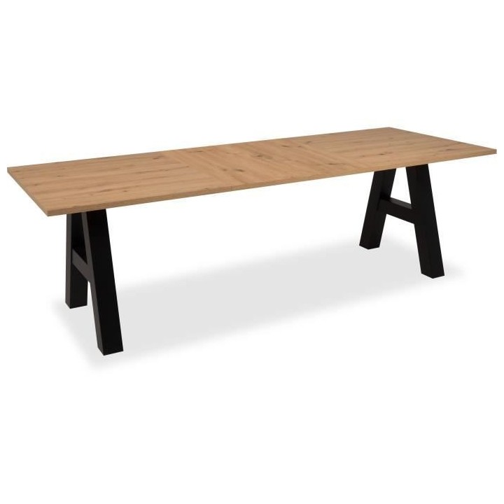 Table a manger GRANADA extensible - Style Industriel - 6/10 personnes