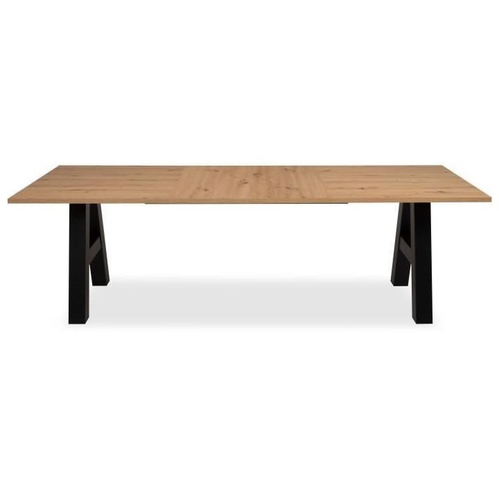 Table a manger GRANADA extensible - Style Industriel - 6/10 personnes