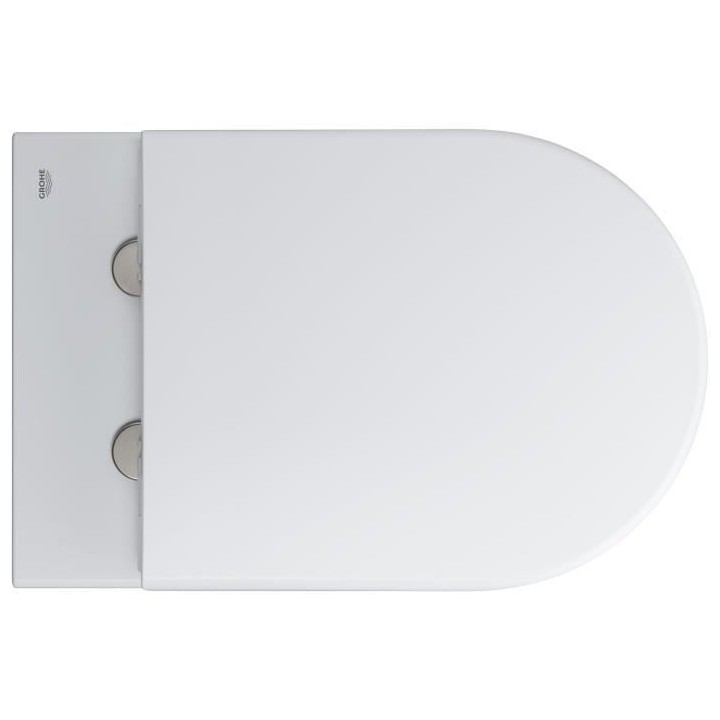 GROHE Cuvette WC suspendue, Essence Ceramic, sans rebord, traitement a