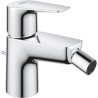 GROHE Mitigeur monocommande Bidet Start Edge, robinet avec tirette de vidage, mousseur économique d'eau, chromé, 23345001