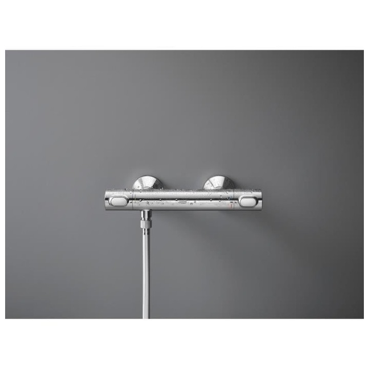 GROHE Mitigeur thermostatique douche Precision Flow, montage mural, pr