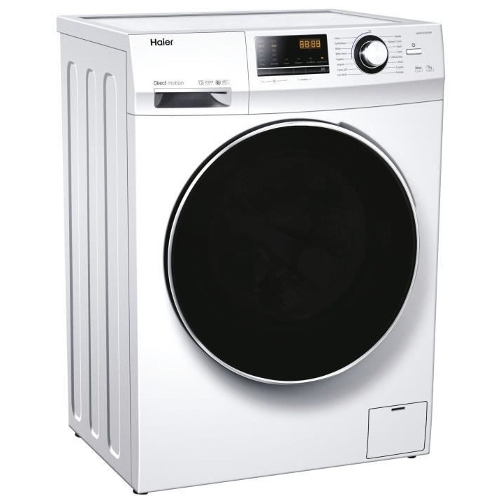 Lave-linge hublot HAIER Series 636 HW70-B12636N-FR - 7 kg - Direct mot