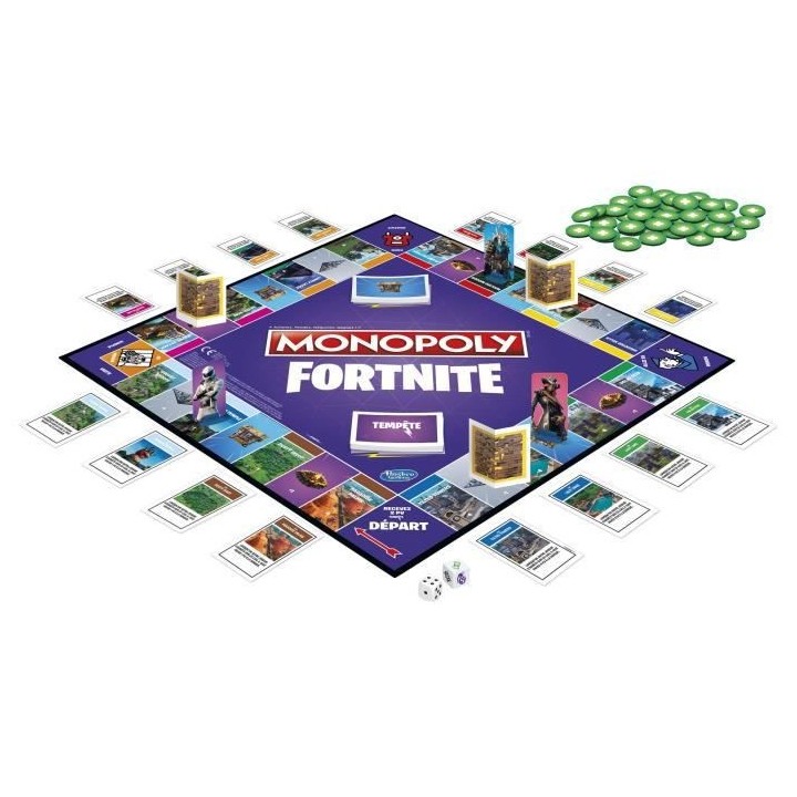 MONOPOLY - Jeu de plateau -  édition Fortnite