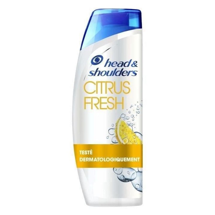 LOT DE 3 - HEAD & SHOULDERS Shampooing Citrus Fresh 500 ml