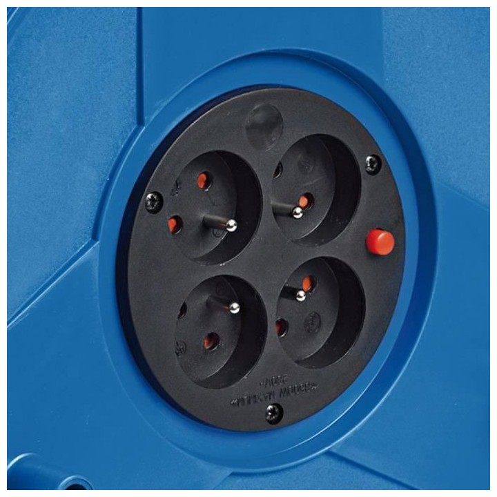 Brennenstuhl Enrouleur de câble Standard S avec 4 prises - livré san