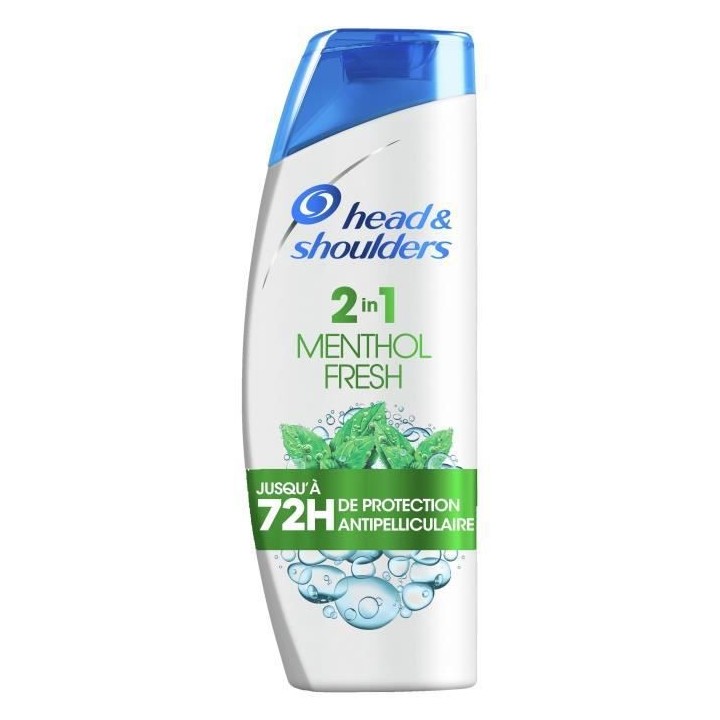 Head & Shoulders Shampoing et apres-shampoing Menthol Fresh 2 en 1 - 4