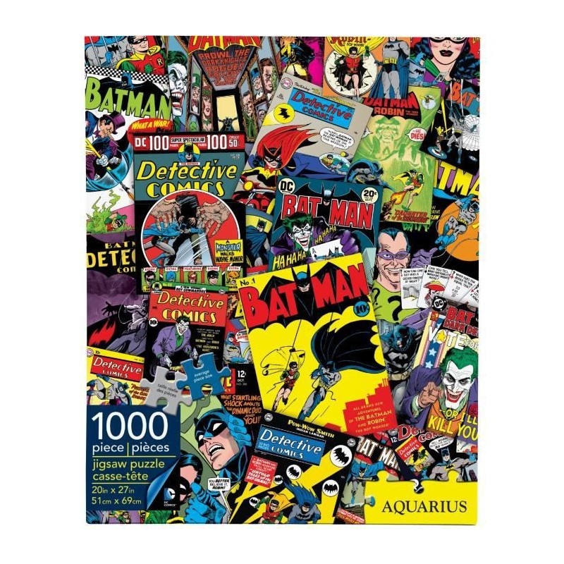 AQUARIUS Puzzle 1000 pieces DC Comics Batman Collage - 65214