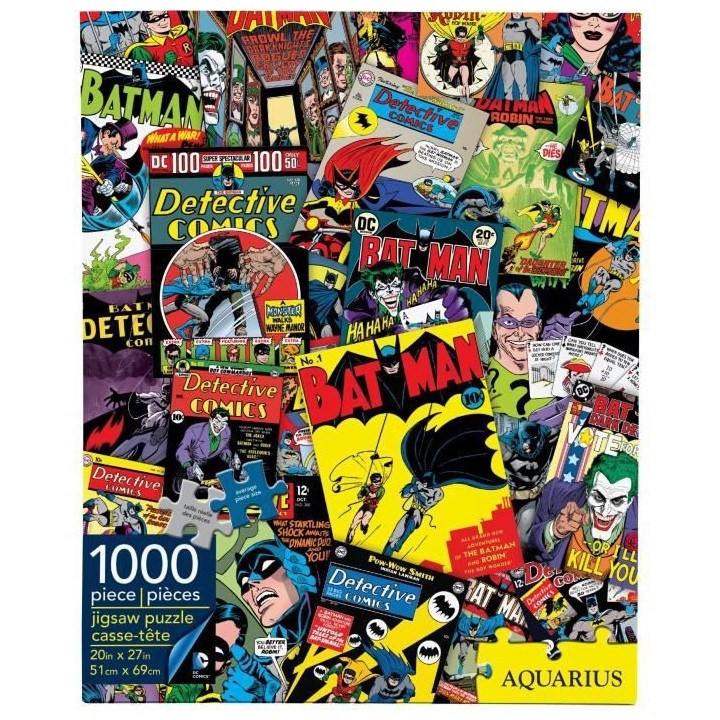 AQUARIUS Puzzle 1000 pieces DC Comics Batman Collage - 65214