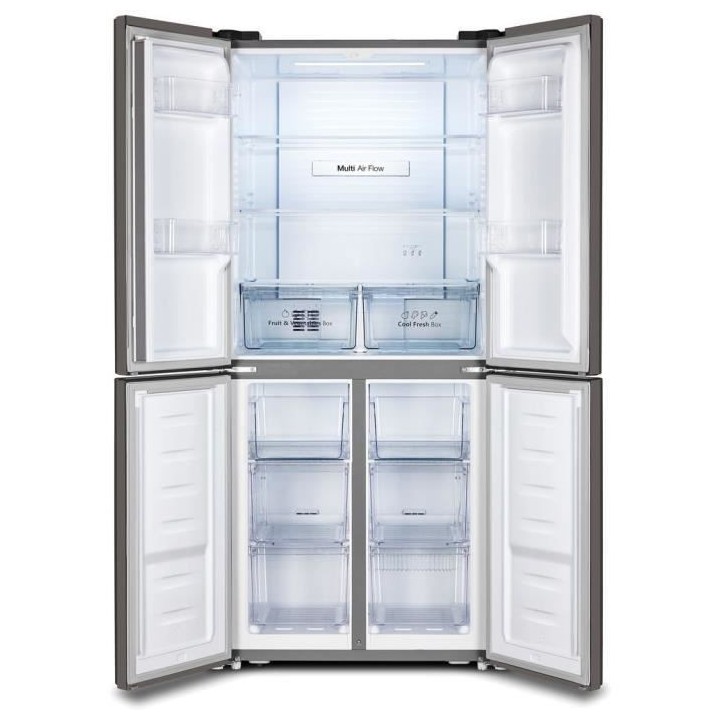 Réfrigérateur congélateur HISENSE - RQ515N4AD1 - multiportes - 427