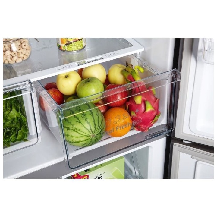 Réfrigérateur congélateur HISENSE - RQ515N4AD1 - multiportes - 427