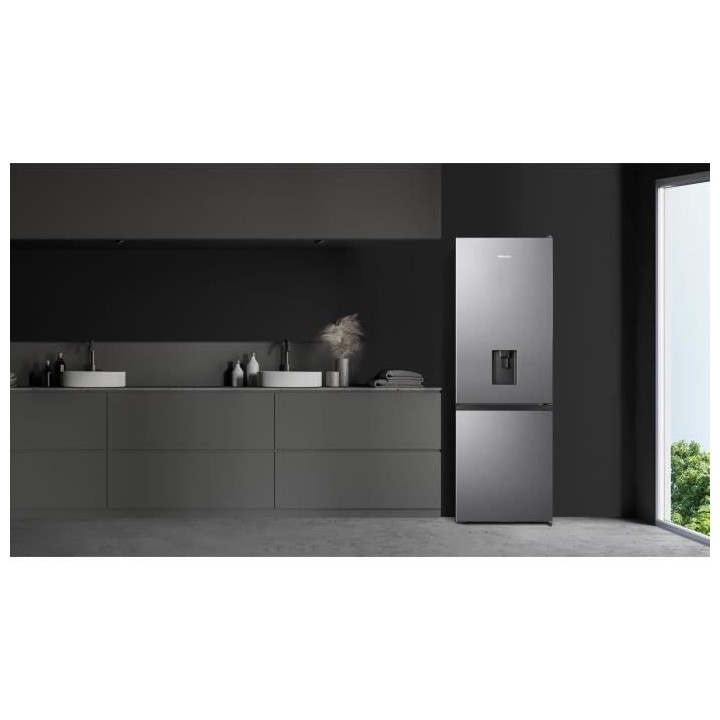 Réfrigérateur combiné HISENSE RB372N4WD1 - 2 portes - 292 L - l59 x