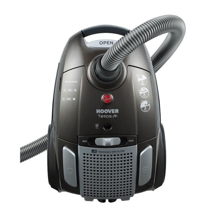 HOOVER TE70_TE69 - Aspirateur Traineau sac - Puissant - Ultra silencie