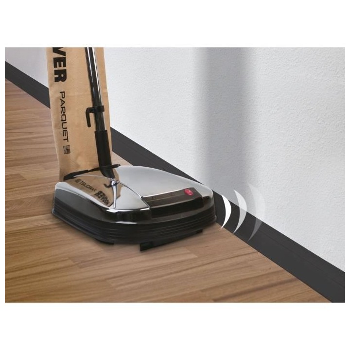 HOOVER F38PQ/1 - Cireuse parquet massif - 800W - Fonction aspiration i