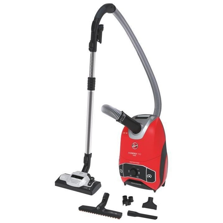 HOOVER HE710HM Aspirateur traîneau avec Sac Ultra Puissant 850W Silen