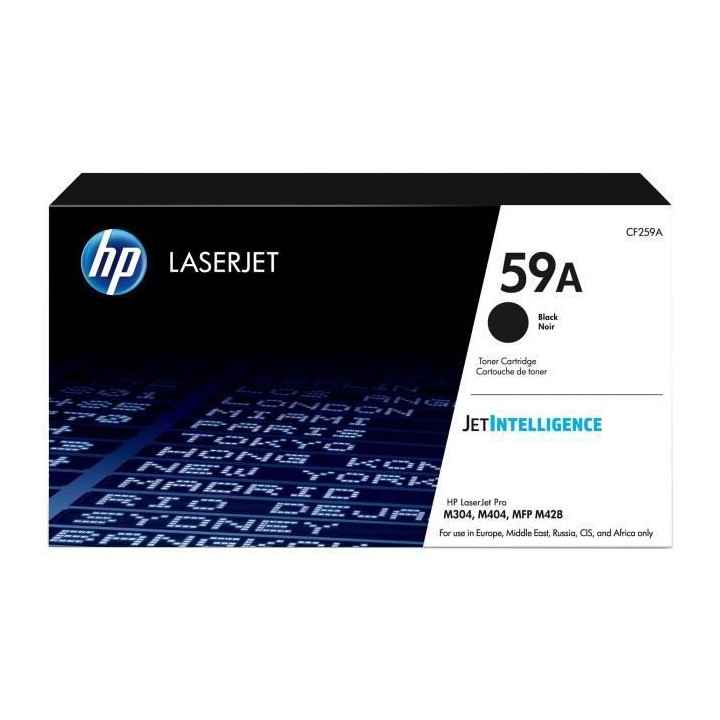 HP 59A Cartouche de toner noir LaserJet authentique (CF259A) pour Lase