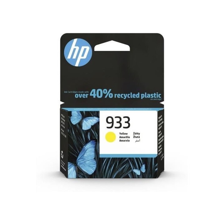 HP 933 Cartouche d'encre jaune authentique (CN060AE) pour HP OfficeJet