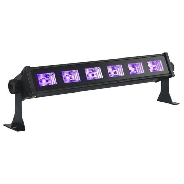 IBIZA LED-UVBAR6 - Barre a LED UV 6 X 3W