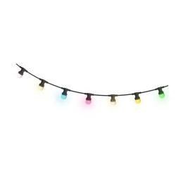 Guirlande lumineuse - IBIZA - LEDSTRING-COLOR - 20 LEDs de couleur avec une protection IP44 - 10 m