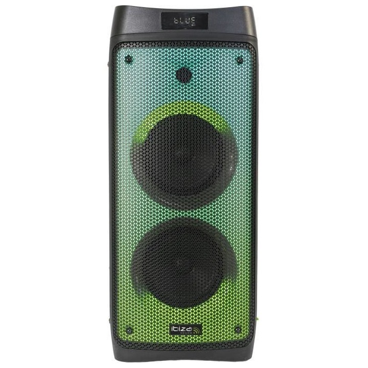 Enceinte de 300W - IBIZA - PHANTOM - Avec Bluetooth, USB, Micro SD, t