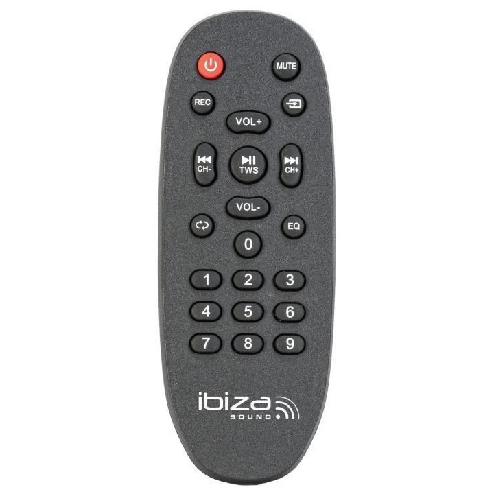 Enceinte de 300W - IBIZA - PHANTOM - Avec Bluetooth, USB, Micro SD, t