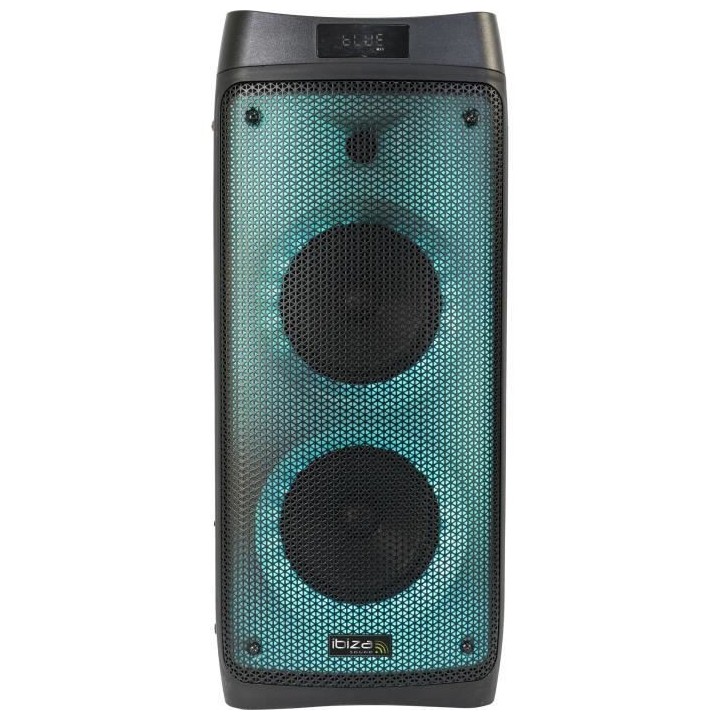 Enceinte de 300W - IBIZA - PHANTOM - Avec Bluetooth, USB, Micro SD, t
