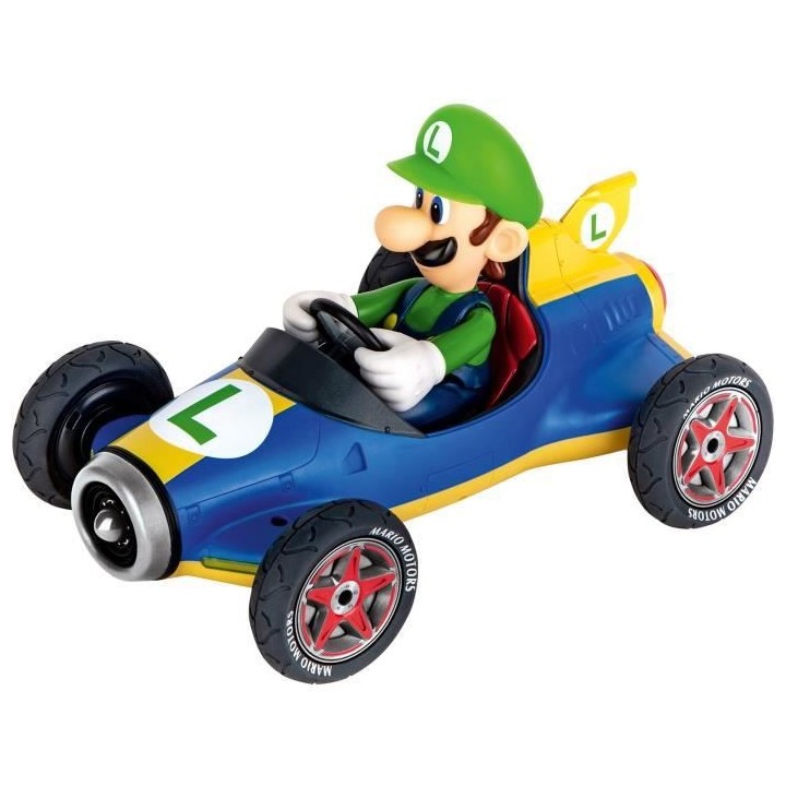CARRERA-TOYS - 2,4GHz Mario Kart™ Mach 8, Luigi