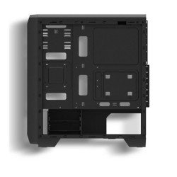 ZALMAN BOITIER PC S2 - Moyen Tour - Noir - Porte latérale transparent acrylique - Format ATX (S2BK)